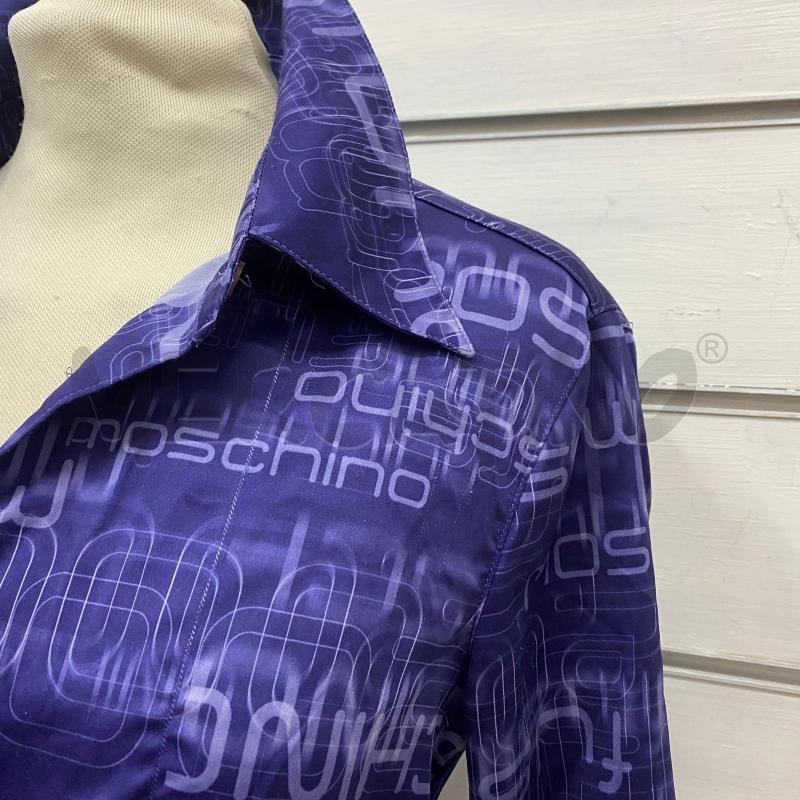 CAMICIA BAMBINO MOSCHINO VIOLA DISEGNI  | Mercatino dell'Usato Lago patria - giugliano in c. 2