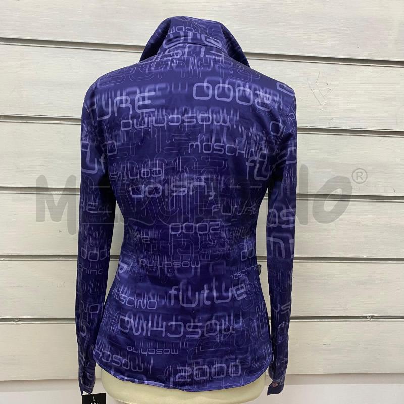 CAMICIA BAMBINO MOSCHINO VIOLA DISEGNI  | Mercatino dell'Usato Lago patria - giugliano in c. 4