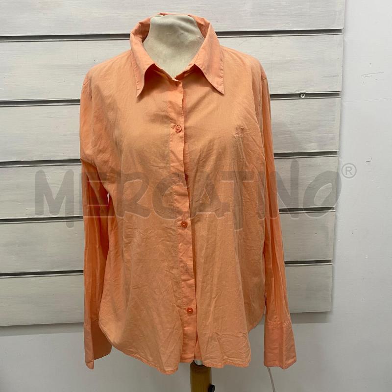 CAMICIA DONNA ARMANI JEANS  ARANCIO STEMMA SUL PETTO | Mercatino dell'Usato Lago patria - giugliano in c. 1