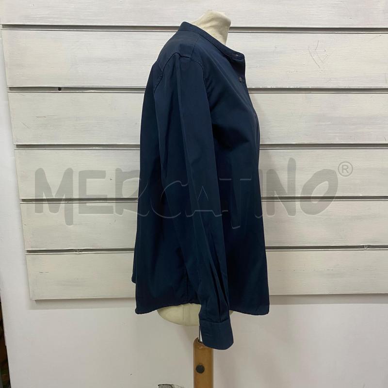 CAMICIA DONNA ASPESI BLU SCURO COLLO TURCO  | Mercatino dell'Usato Lago patria - giugliano in c. 2