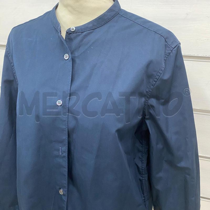 CAMICIA DONNA ASPESI BLU SCURO COLLO TURCO  | Mercatino dell'Usato Lago patria - giugliano in c. 4