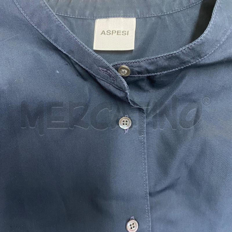 CAMICIA DONNA ASPESI BLU SCURO COLLO TURCO  | Mercatino dell'Usato Lago patria - giugliano in c. 5