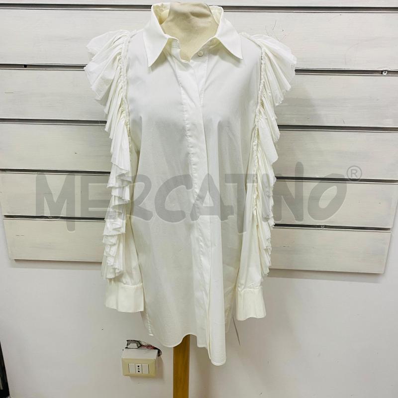 CAMICIA DONNA CIRCUS HOTEL BIANCA MERLETTATA | Mercatino dell'Usato Lago patria - giugliano in c. 1