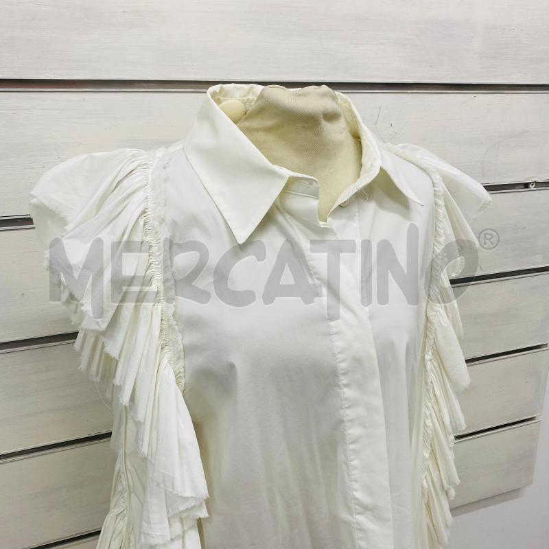 CAMICIA DONNA CIRCUS HOTEL BIANCA MERLETTATA | Mercatino dell'Usato Lago patria - giugliano in c. 2