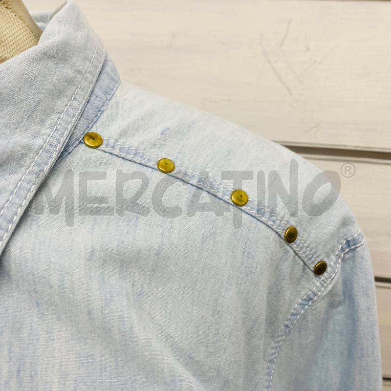 CAMICIA DONNA DENIM FERRONI B.CHIARO BORCHIETTE | Mercatino dell'Usato Lago patria - giugliano in c. 3