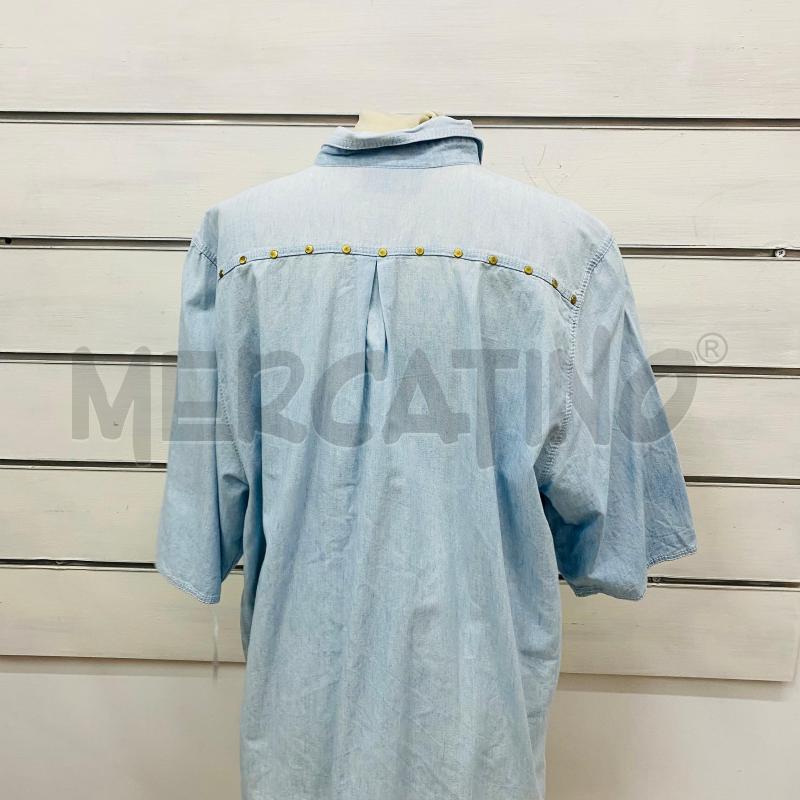 CAMICIA DONNA DENIM FERRONI B.CHIARO BORCHIETTE | Mercatino dell'Usato Lago patria - giugliano in c. 5