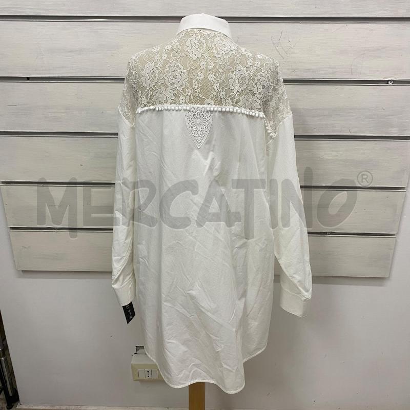 CAMICIA DONNA GOLDEN GOOSE DELUXE BIANCA PIZZO VENEZIANO  | Mercatino dell'Usato Lago patria - giugliano in c. 3