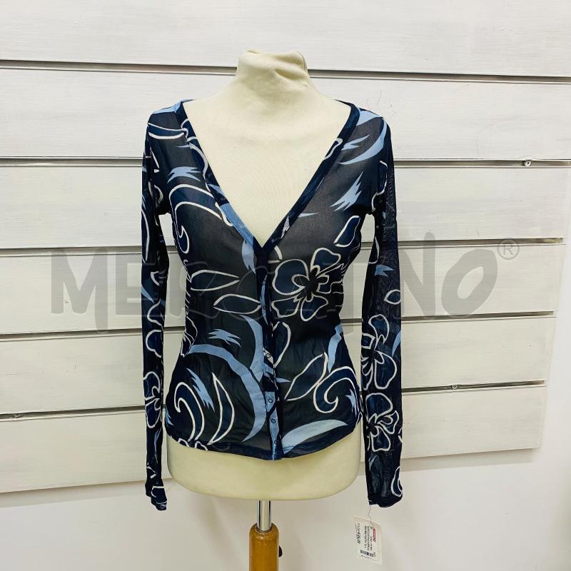 CAMICIA DONNA MARELLA VELO BLU FANTASIA | Mercatino dell'Usato Lago patria - giugliano in c. 1