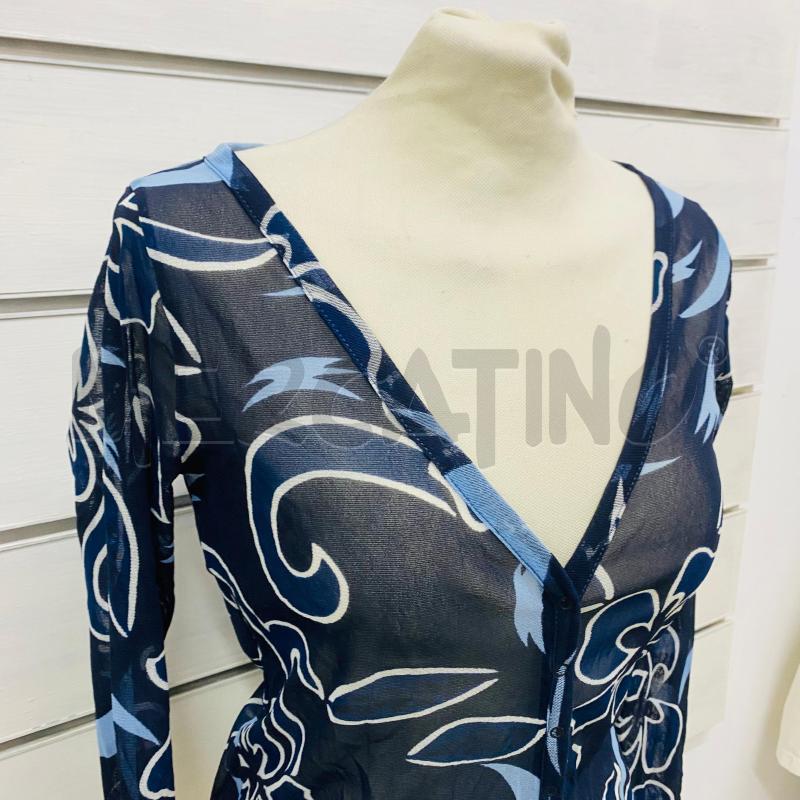 CAMICIA DONNA MARELLA VELO BLU FANTASIA | Mercatino dell'Usato Lago patria - giugliano in c. 2