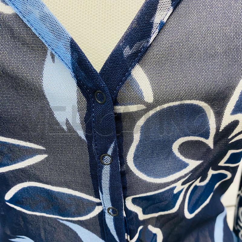 CAMICIA DONNA MARELLA VELO BLU FANTASIA | Mercatino dell'Usato Lago patria - giugliano in c. 3