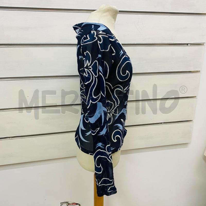 CAMICIA DONNA MARELLA VELO BLU FANTASIA | Mercatino dell'Usato Lago patria - giugliano in c. 4