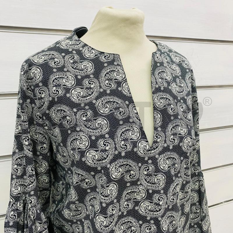 CAMICIA DONNA MAX&CO FANTASIA JACQUARD BIANCO NERO | Mercatino dell'Usato Lago patria - giugliano in c. 2