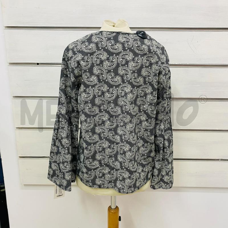 CAMICIA DONNA MAX&CO FANTASIA JACQUARD BIANCO NERO | Mercatino dell'Usato Lago patria - giugliano in c. 4