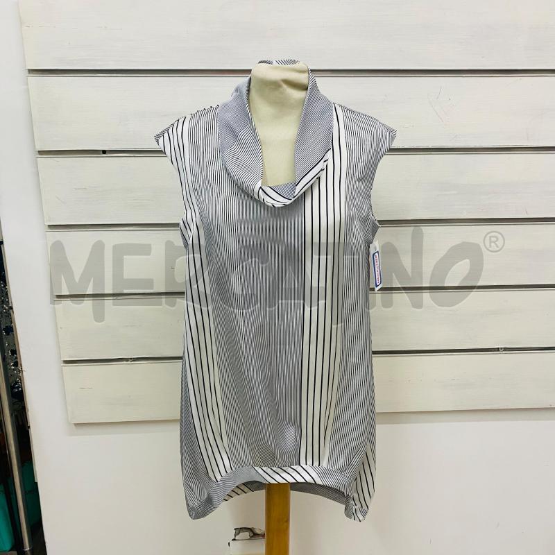 CAMICIA DONNA NARA CAMICIE BIANCO RIGHE NERE | Mercatino dell'Usato Lago patria - giugliano in c. 1