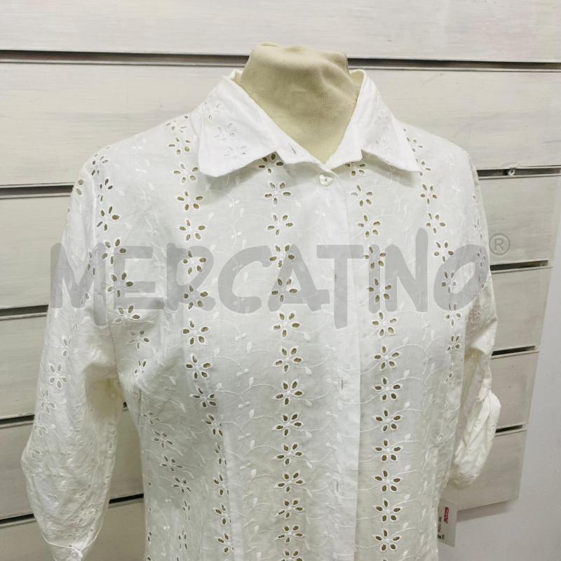 CAMICIA DONNA NN PURO COTONE PIZZO SAN GALLO | Mercatino dell'Usato Lago patria - giugliano in c. 2