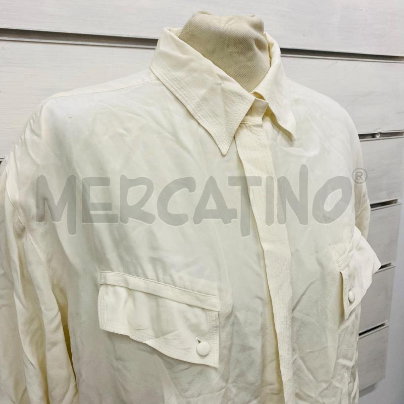 CAMICIA DONNA PANNA 100%SETA SPALLINE | Mercatino dell'Usato Lago patria - giugliano in c. 2