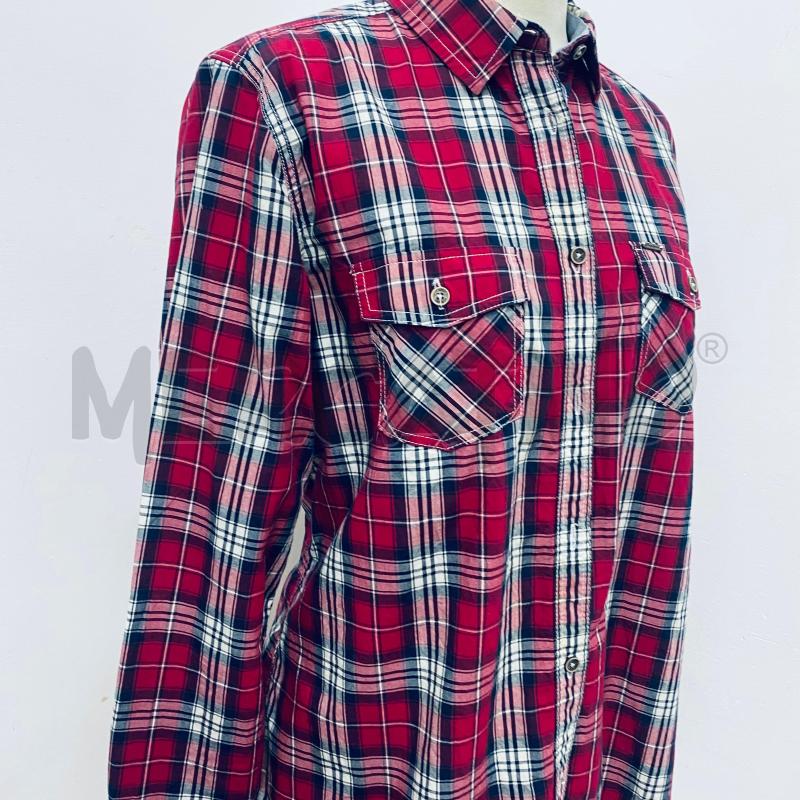 CAMICIA DONNA PEPE JENAS SCOZZESE ROSSO  | Mercatino dell'Usato Lago patria - giugliano in c. 2