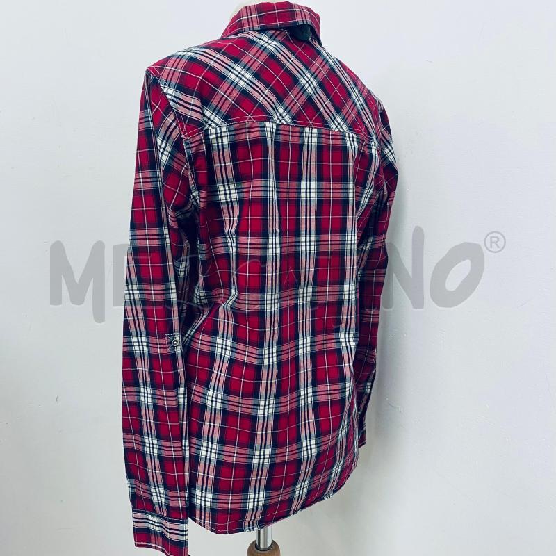 CAMICIA DONNA PEPE JENAS SCOZZESE ROSSO  | Mercatino dell'Usato Lago patria - giugliano in c. 3