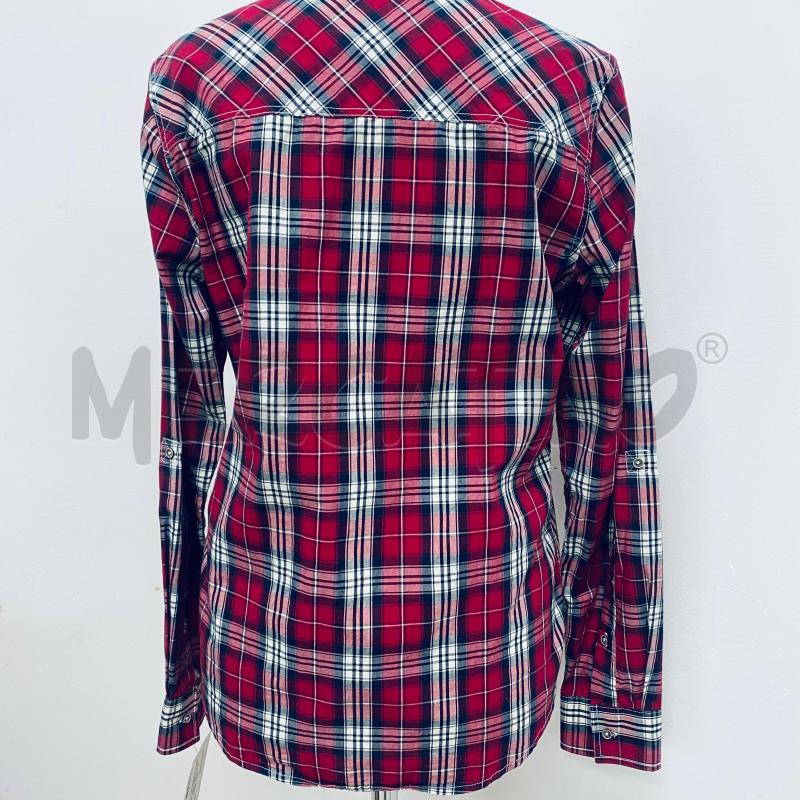 CAMICIA DONNA PEPE JENAS SCOZZESE ROSSO  | Mercatino dell'Usato Lago patria - giugliano in c. 4