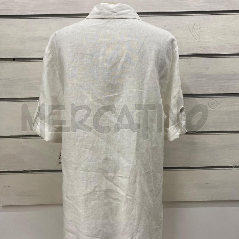 CAMICIA DONNA PETER HARM LINO MEZZA MANICA  | Mercatino dell'Usato Lago patria - giugliano in c. 4