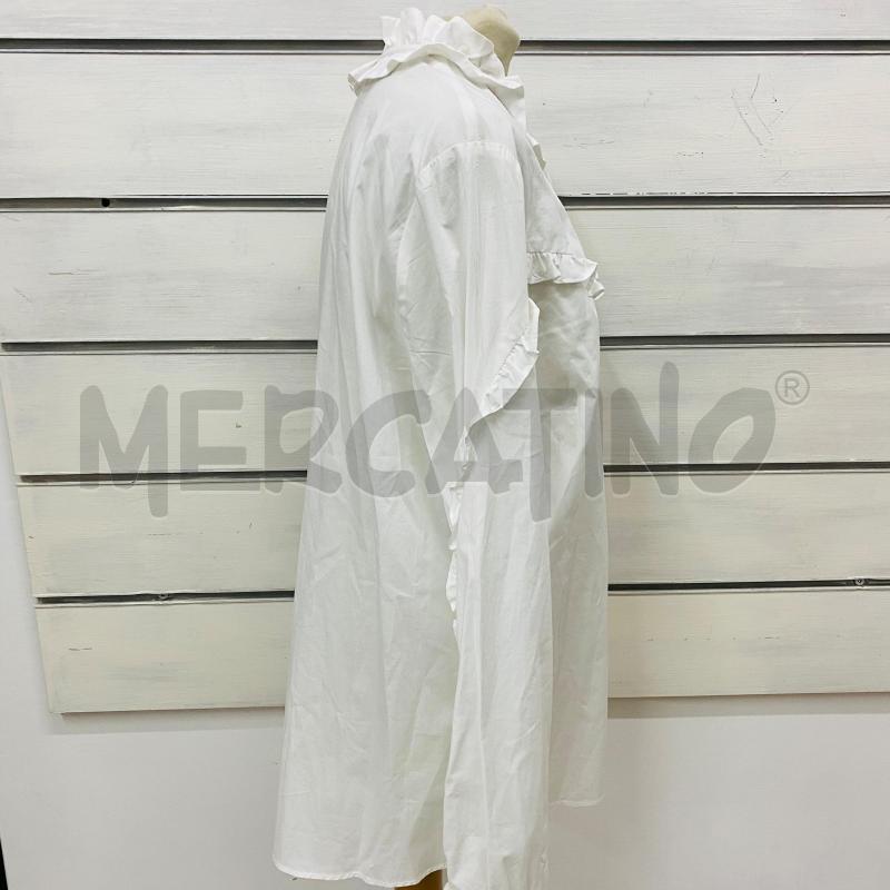CAMICIA DONNA PINKO BIANCA ROUCHES | Mercatino dell'Usato Lago patria - giugliano in c. 4