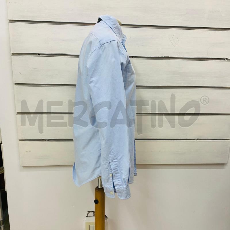 CAMICIA DONNA RALPH LAUREN AZZURRA LOGO COLORATO | Mercatino dell'Usato Lago patria - giugliano in c. 4