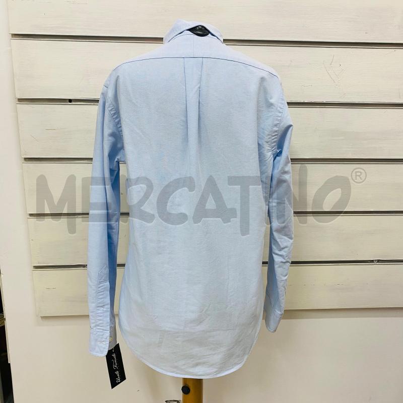 CAMICIA DONNA RALPH LAUREN AZZURRA LOGO COLORATO | Mercatino dell'Usato Lago patria - giugliano in c. 5