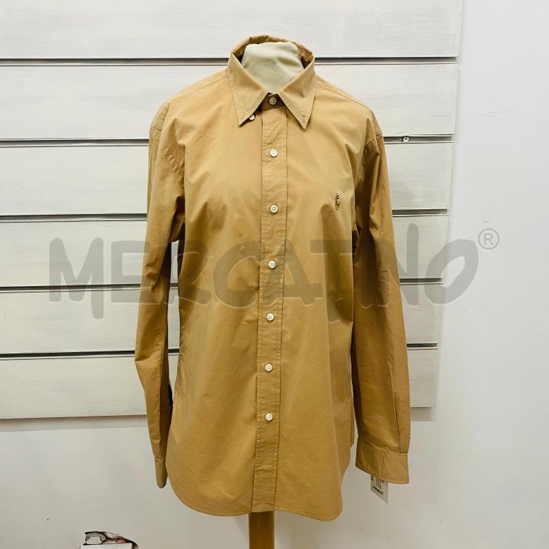 CAMICIA DONNA RALPH LAUREN BEIGE MANICA LUNGA COTONE | Mercatino dell'Usato Lago patria - giugliano in c. 1