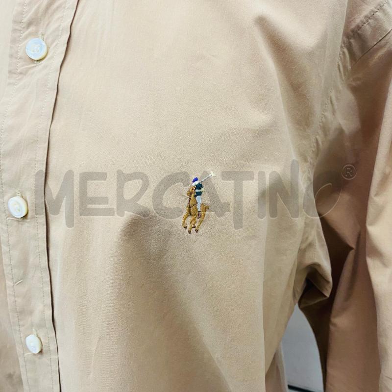 CAMICIA DONNA RALPH LAUREN BEIGE MANICA LUNGA COTONE | Mercatino dell'Usato Lago patria - giugliano in c. 2