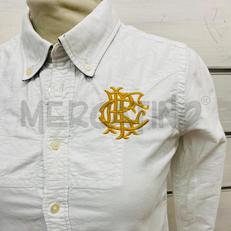 CAMICIA DONNA RALPH LAUREN BIANCA LOGO DORATO  | Mercatino dell'Usato Lago patria - giugliano in c. 2