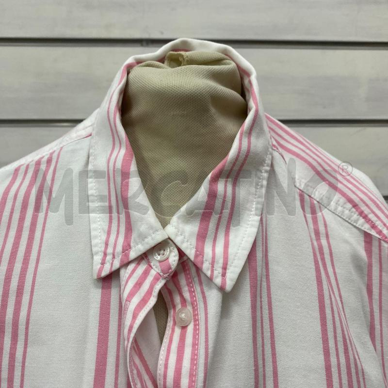 CAMICIA DONNA TOMMY JEANS BIANCA RIGA ROSA | Mercatino dell'Usato Lago patria - giugliano in c. 2