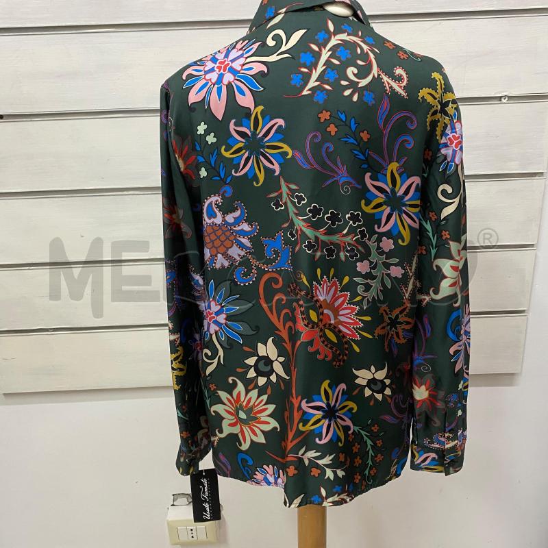 CAMICIA DONNA TORY BURCH VERDE FANTASIA FLOREALE  | Mercatino dell'Usato Lago patria - giugliano in c. 2