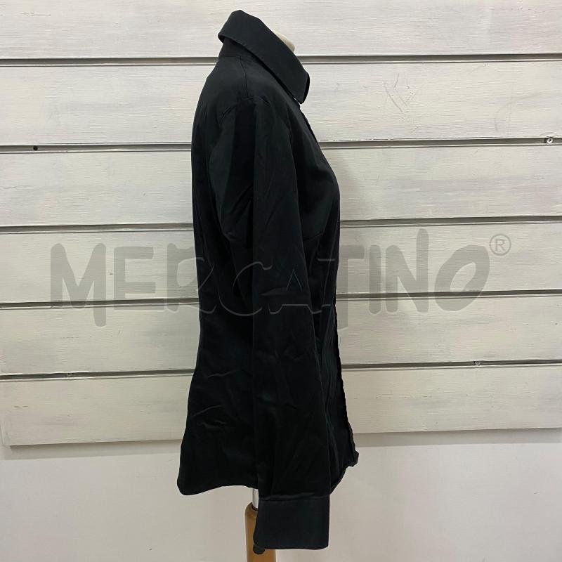 CAMICIA DONNA TRUSSARDI NERA TRASS AL PETTO  | Mercatino dell'Usato Lago patria - giugliano in c. 2