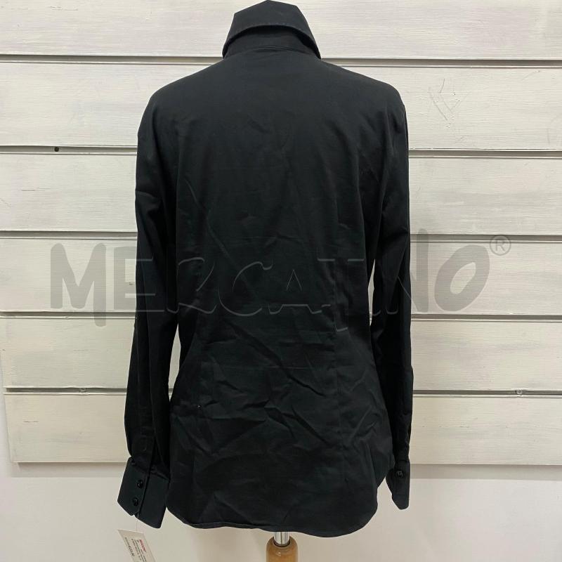 CAMICIA DONNA TRUSSARDI NERA TRASS AL PETTO  | Mercatino dell'Usato Lago patria - giugliano in c. 3