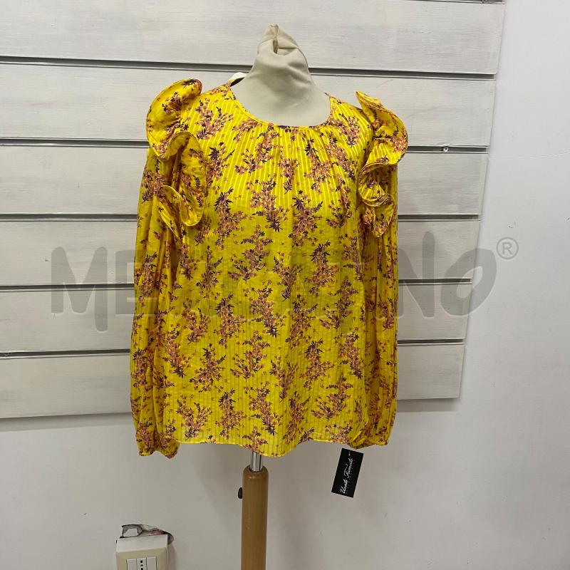 CAMICIA DONNA ULLA JOHNSON GIALLA FANTASIA FLOREALE | Mercatino dell'Usato Lago patria - giugliano in c. 1