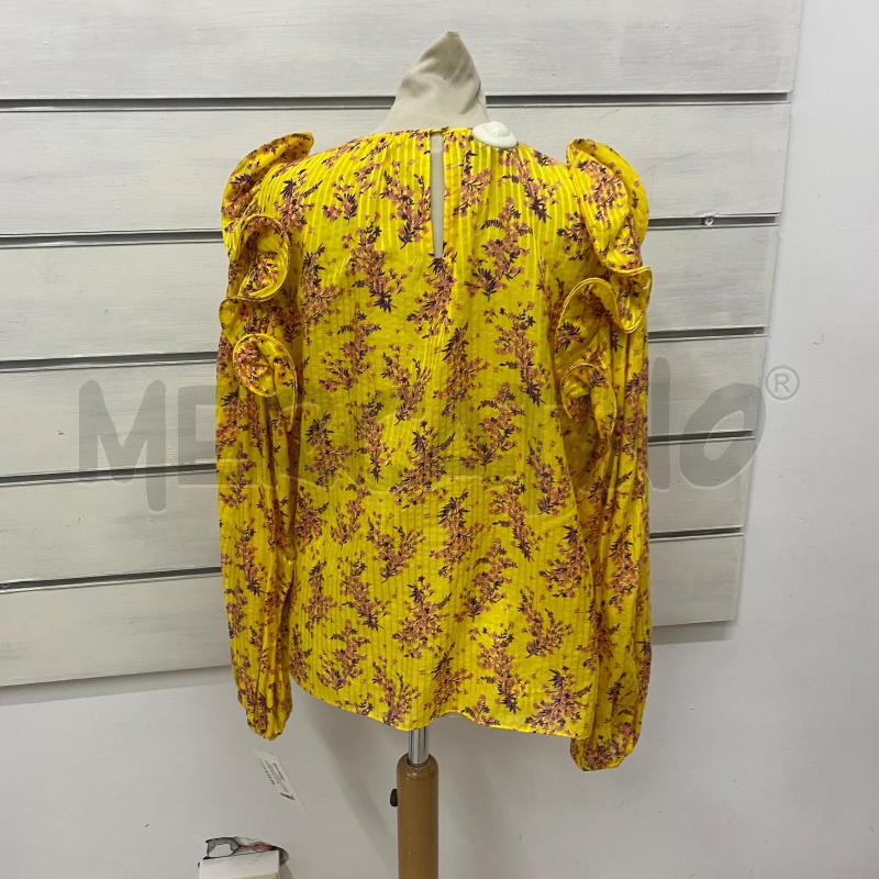 CAMICIA DONNA ULLA JOHNSON GIALLA FANTASIA FLOREALE | Mercatino dell'Usato Lago patria - giugliano in c. 2