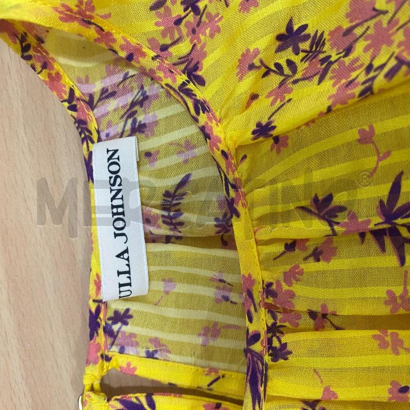 CAMICIA DONNA ULLA JOHNSON GIALLA FANTASIA FLOREALE | Mercatino dell'Usato Lago patria - giugliano in c. 5