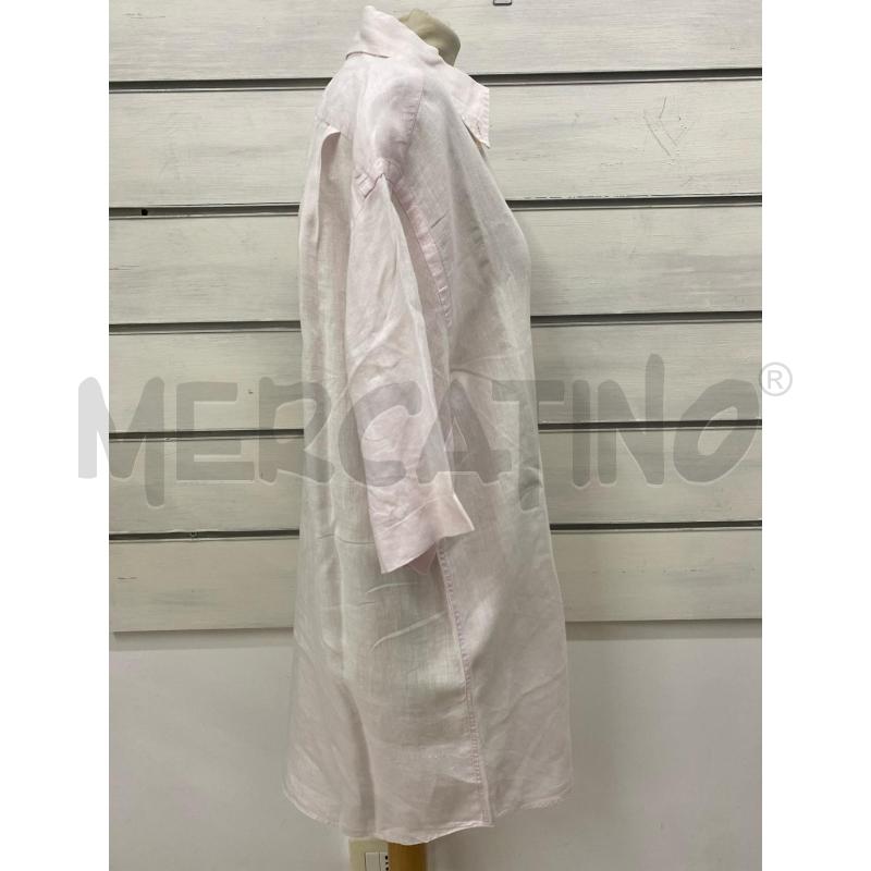 CAMICIA UOMO GORENA ROSA PALLINO LINO MEZZA MANICA | Mercatino dell'Usato Lago patria - giugliano in c. 3