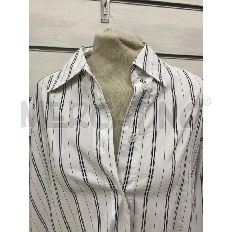 CAMICIA UOMO PINKO BIANCA RIGA NERA | Mercatino dell'Usato Lago patria - giugliano in c. 2