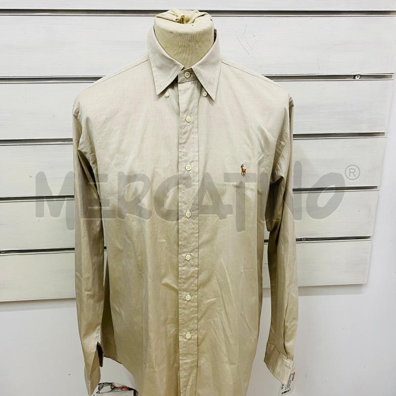 CAMICIA UOMO RALPH LAUREN BEIGE | Mercatino dell'Usato Lago patria - giugliano in c. 1