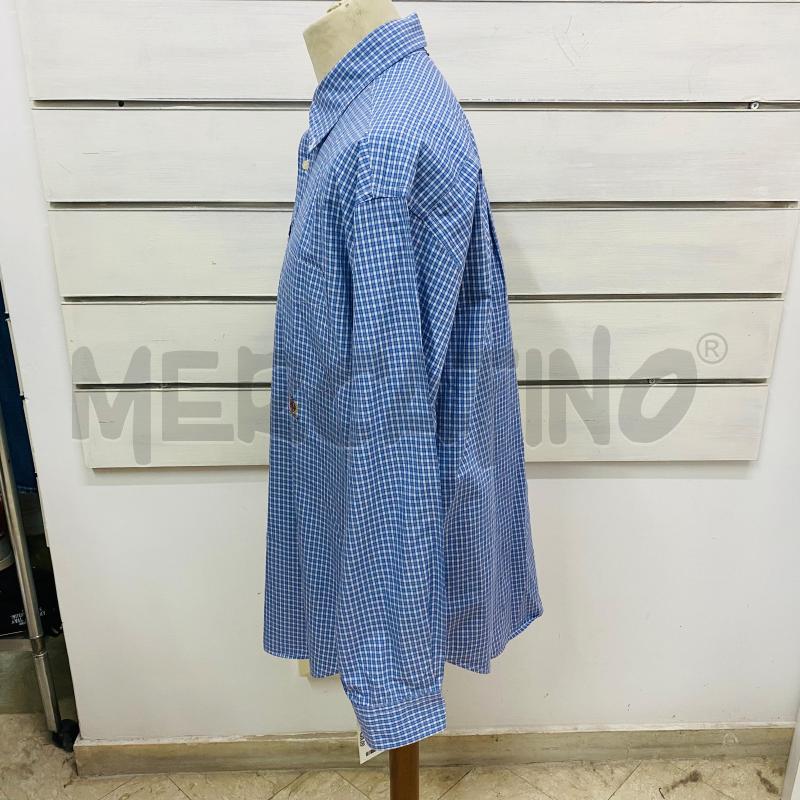 CAMICIA UOMO TOMMY HILFIGER QUADRO AZZURRO | Mercatino dell'Usato Lago patria - giugliano in c. 4