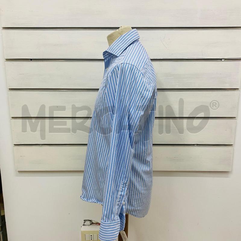 CAMICIA UOMO UGO BOSS RIGHE AZZURRE AZZURRE  | Mercatino dell'Usato Lago patria - giugliano in c. 3