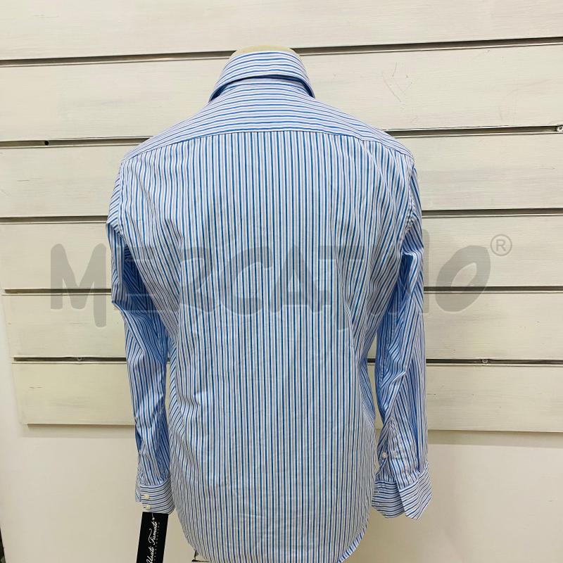 CAMICIA UOMO UGO BOSS RIGHE AZZURRE AZZURRE  | Mercatino dell'Usato Lago patria - giugliano in c. 4