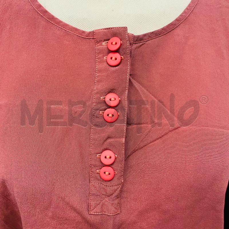 CANOTTA DONNA 100%SETA ROSA ANTICO BOTTONCINI | Mercatino dell'Usato Lago patria - giugliano in c. 3