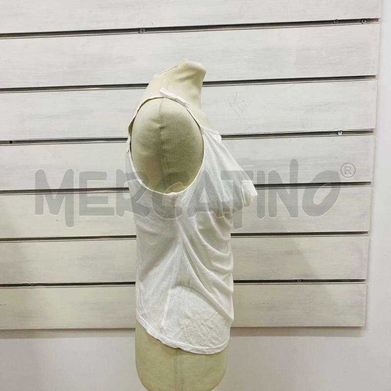 CANOTTA DONNA BURBERRY BIANCA  | Mercatino dell'Usato Lago patria - giugliano in c. 5