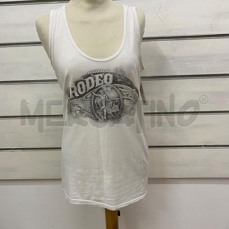 CANOTTA DONNA D&G BIANCO RODEO  | Mercatino dell'Usato Lago patria - giugliano in c. 1