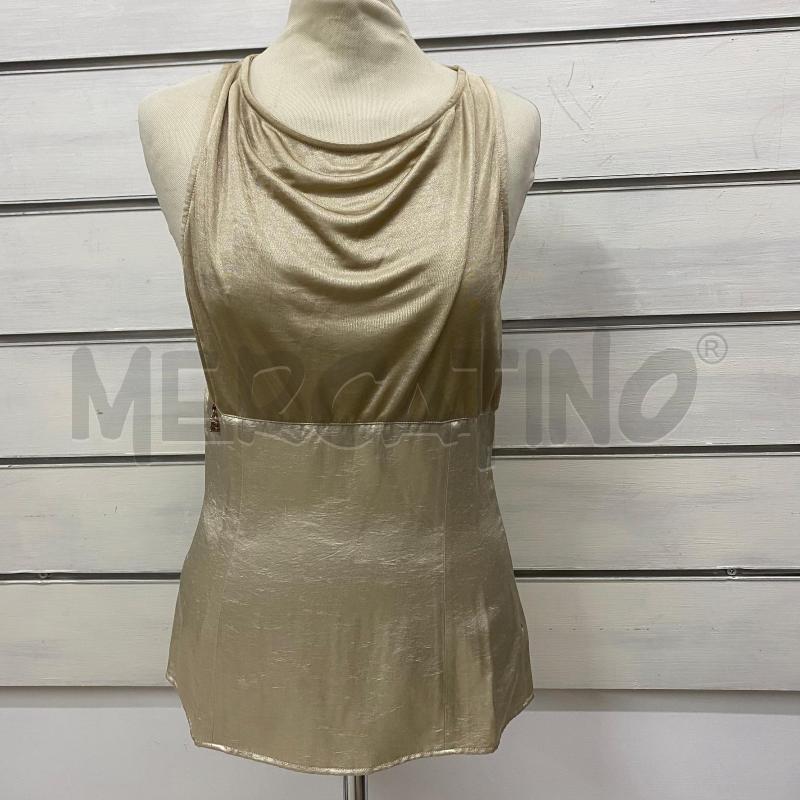 CANOTTA DONNA HARMONT&BLAINE BEIGE LUREX DUE TONATILA GIONDOLO | Mercatino dell'Usato Lago patria - giugliano in c. 1