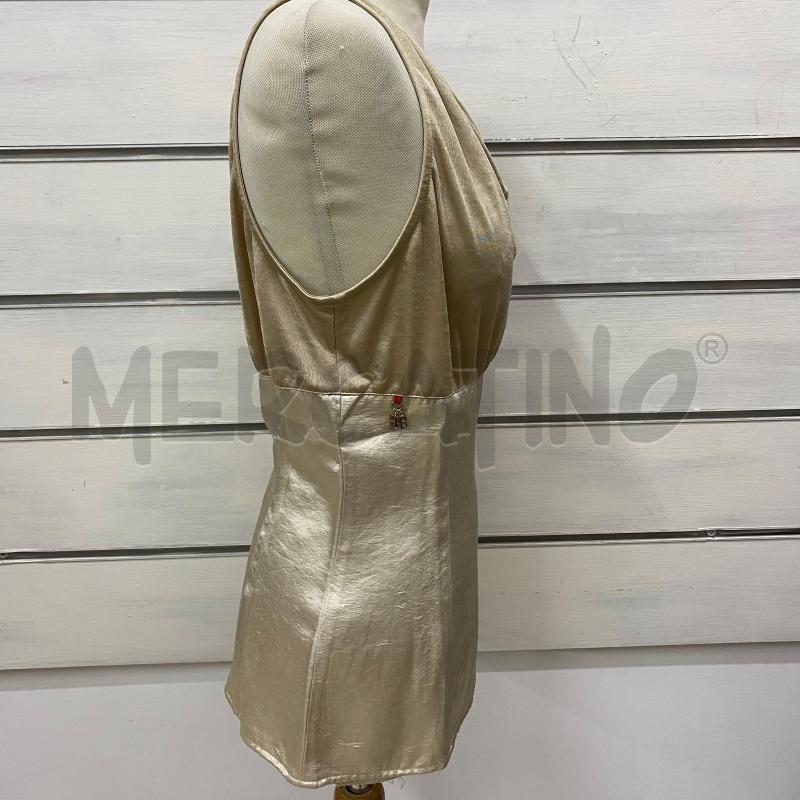 CANOTTA DONNA HARMONT&BLAINE BEIGE LUREX DUE TONATILA GIONDOLO | Mercatino dell'Usato Lago patria - giugliano in c. 4