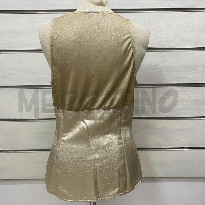 CANOTTA DONNA HARMONT&BLAINE BEIGE LUREX DUE TONATILA GIONDOLO | Mercatino dell'Usato Lago patria - giugliano in c. 5