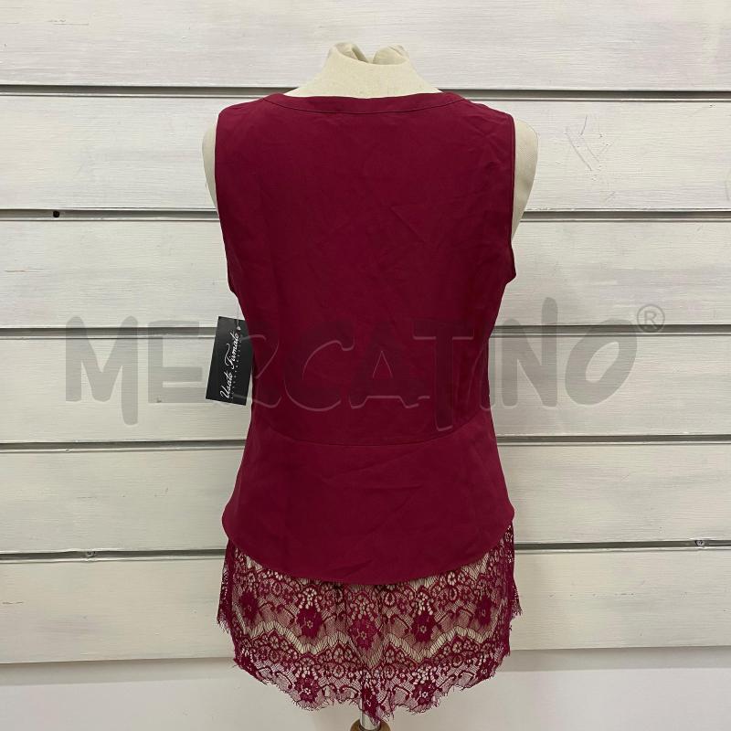 CANOTTA DONNA TWIN-SET BOEDEOUX MERLETTO  | Mercatino dell'Usato Lago patria - giugliano in c. 3